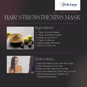 Hair strengthening mask: hair loss remedies for men and women