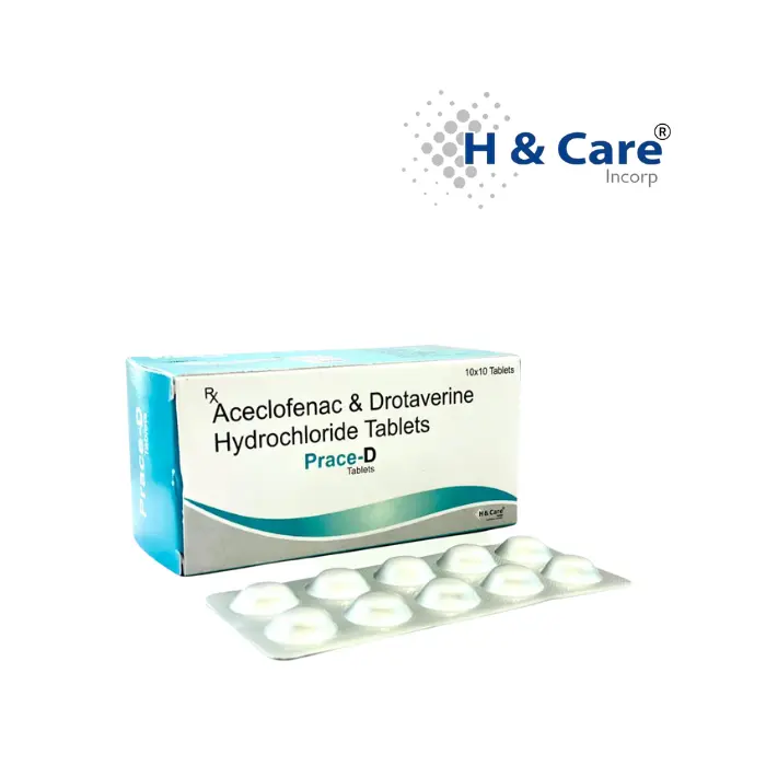 Prace D: For Pain and Inflammation: Aceclofenac, Drotavarine