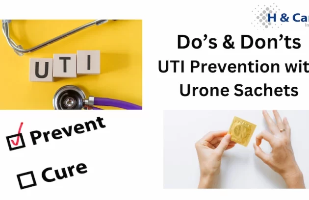 UTI Prevention with urone sachets