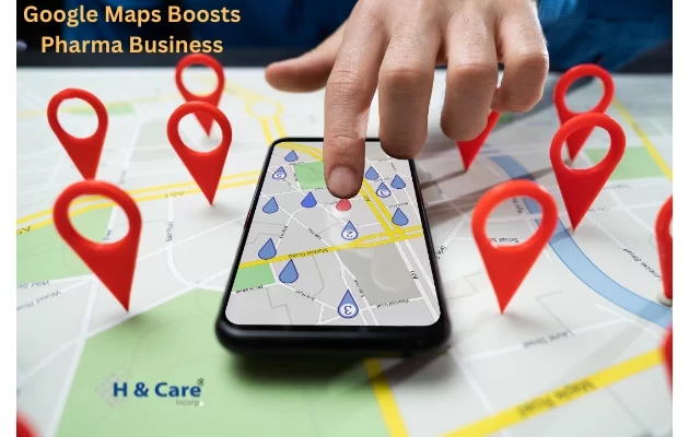 search maps features in Google Maps boosts pharma business growth