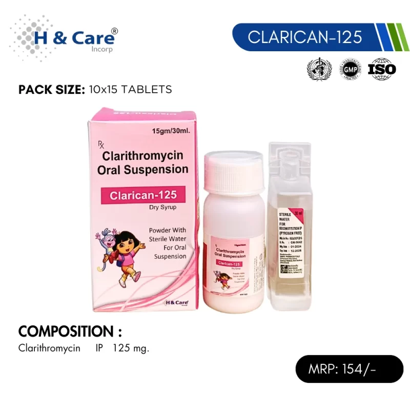 CLARICAN-125 DRY SYP