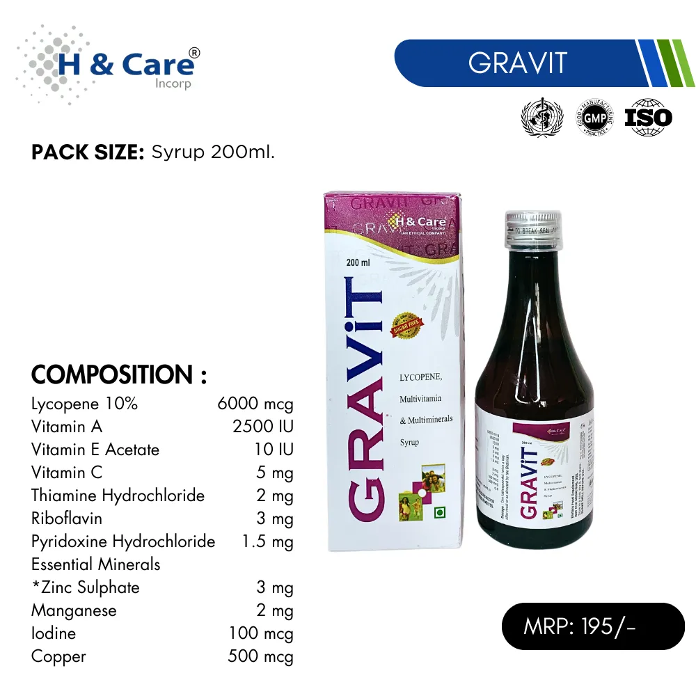 GRAVIT SYRUP WITH LYCOPENE
