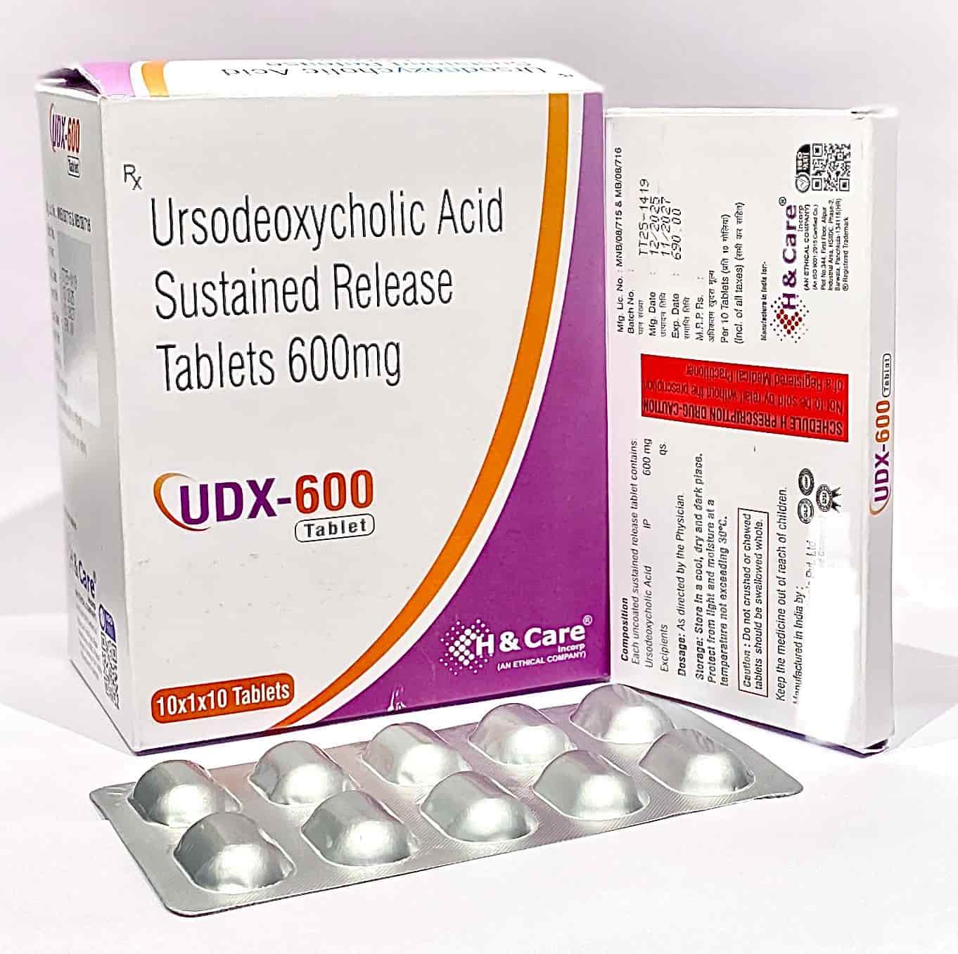 Ursodeoxycholic Acid 600mg