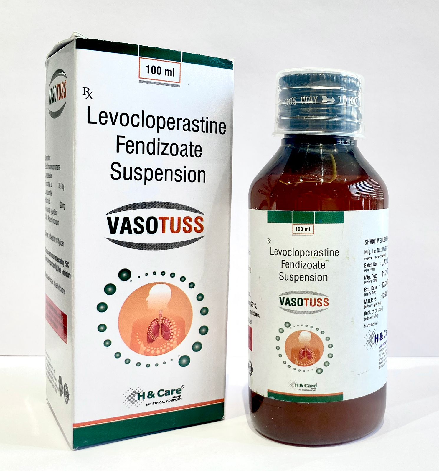 Levocloperastine Fendizoate syrup